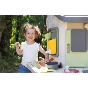 Smoby Life: Kiskertészek vályogháza konyhával - . kép