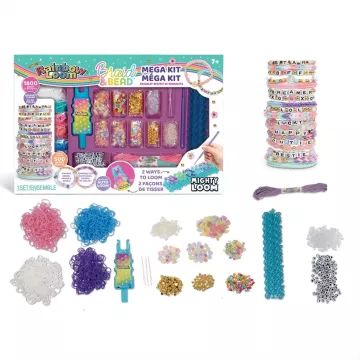 Rainbow Loom: Riesiges Set für Gummibandarmbänder und Perlenketten - . bild aus