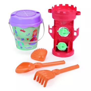 Ecoiffier: Set de joacă nisip pentru prințese cu moară de apă - .foto