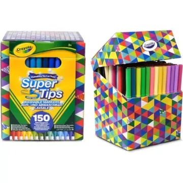 Crayola: Supertips Mega viltstiftset - 150 stuks - .afbeelding