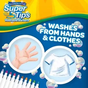 Crayola: Supertips Mega viltstiftset - 150 stuks - .afbeelding