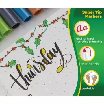 Crayola: Supertips Mega viltstiftset - 150 stuks - .afbeelding