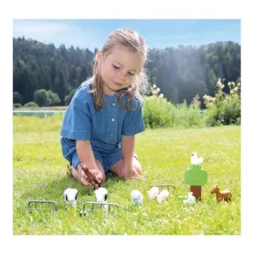 Abrick: Bauernhoftiere Spielset – 16-teilig - . bild aus