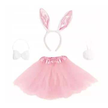 Set di costumi da coniglio rosa - .immagine