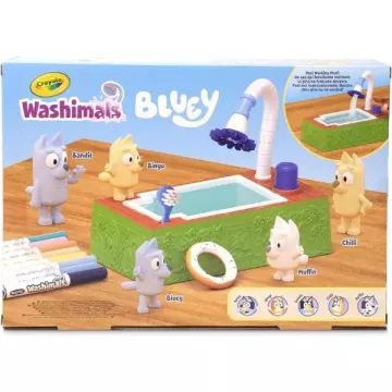 Crayola Washimals: Bluey basseinipidu mängukomplekt - .pilt
