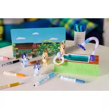 Crayola Washimals: Bluey basseinipidu mängukomplekt - .pilt