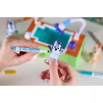 Set de joacă Crayola Washimals: Distracția la piscină cu Bluey - .foto