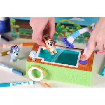 Crayola Washimals: Blueys Planschpaß Spielset - . bild aus