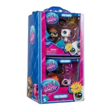 Littlest PetShop: mängukomplekt 2 figuriga, 5. sari – erinevad variandid - .pilt