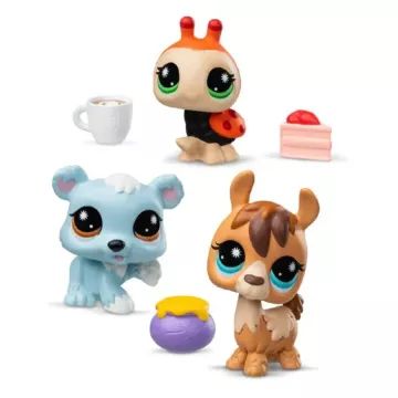 Littlest PetShop: sada 3 figurek - 4. série, různé druhy - .obrázek