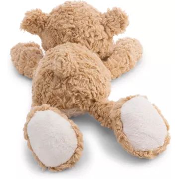 Nici: Ursuleț din pluș Finni - caramel, culcat, 50 cm - .foto