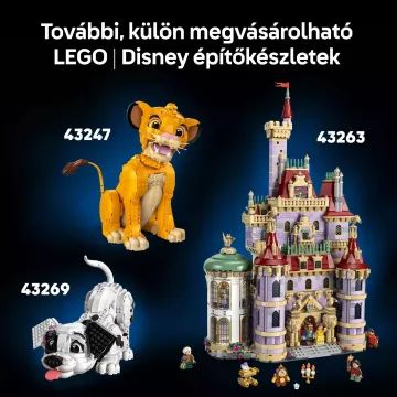 LEGO® Disney WALL-E és EVA 43279 CSOMAGOLÁSSÉRÜLT - . kép