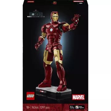 LEGO® Marvel Iron Man Mark 3, ediție de colecție 76344 AMBALAJ DETERIORAT - .foto