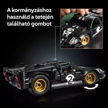 LEGO® Technic 1966 Ford GT40 MKII versenyautó 42223 CSOMAGOLÁSSÉRÜLT - . kép