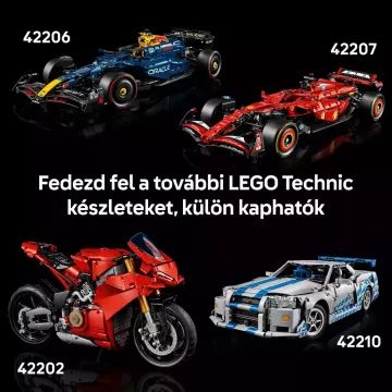LEGO® Technic 1966 Ford GT40 MKII versenyautó 42223 CSOMAGOLÁSSÉRÜLT - . kép
