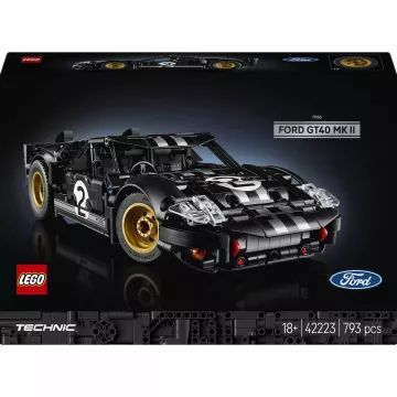 LEGO® Technic 1966 Ford GT40 MKII versenyautó 42223 CSOMAGOLÁSSÉRÜLT - . kép