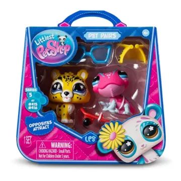 Littlest Pet Shop: Spielfigurenset – 2-teilig, Serie 5 – Chill & Chase - . bild aus