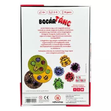 Juego de mesa Baile de Bichos - en húngaro - .imagen