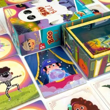 Boo feest gezelschapsspel - in het Hongaars - .afbeelding