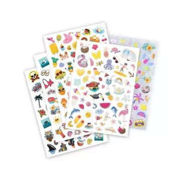 BUKI: Nyár témájú matrica készlet - 200 db-os - . kép