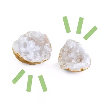 Scout: Geode-mineraalset – 5-delig - .afbeelding