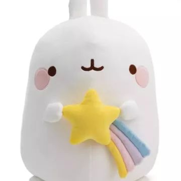 Nici : peluche Molang le lapin étoile - 12 cm - .image
