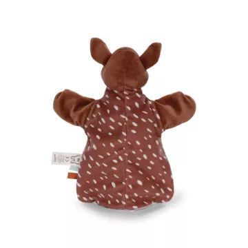 My First Nici: 2-in-1 knuffeldoekje en handpop – hertje - .afbeelding