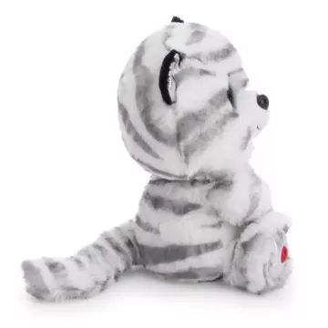 Nici: Albella, a fehér tigris plüssfigura - 15 cm - . kép