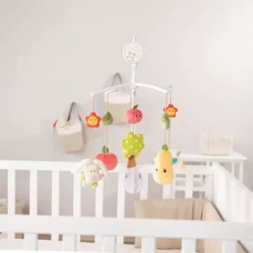 My First Nici: Zenélő állatkás kiságyforgó levehető figurákkal - . kép