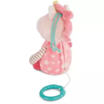 My First Nici: Stupsi, az unikornis zenélő játék - 18 cm - . kép