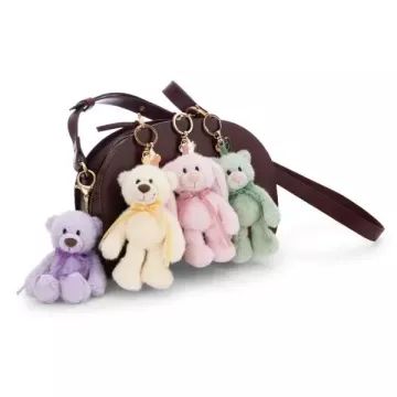 Nici: Finni, a maci plüss kulcstartó - 13 cm, lila - . kép