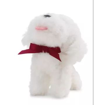 Nici: Bichon kutyus plüss kulcstartó - 10 cm - . kép