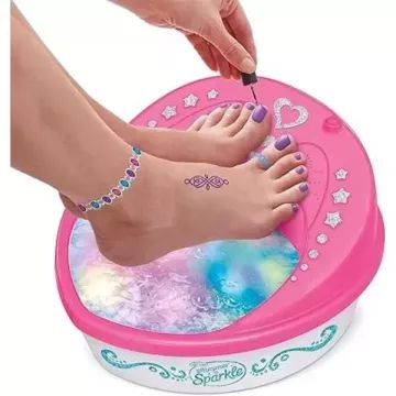 Shimmer’n Sparkle: 5 az 1-ben pedikűr spa készlet CSOMAGOLÁSSÉRÜLT - . kép