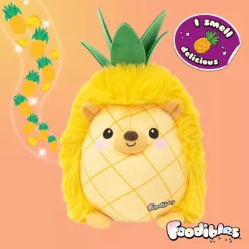 Foodibles peluche profumato: Grande riccio ananas - 20 cm - .immagine