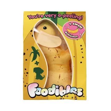 Foodibles duftende plysdyr: Lille plysdyrfigur – 10-13 cm, flere varianter - .billede