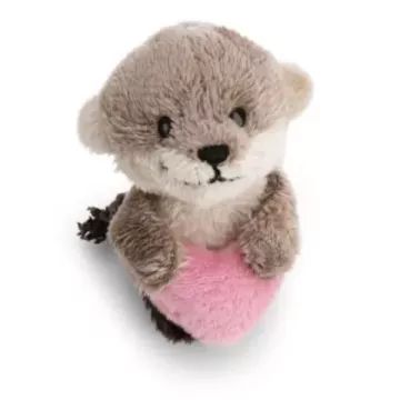 Nici : Peluche castor avec son petit – 20 cm - .image