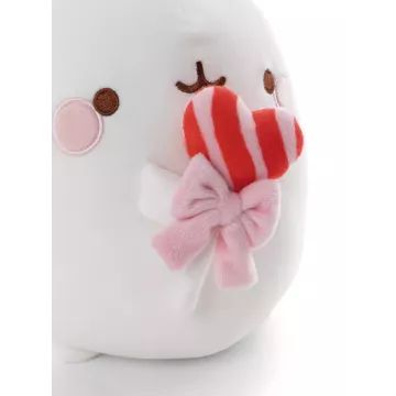Nici: Molang, a nyuszi nyalókával plüssfigura - 48 cm - . kép