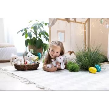 Nici: triušio pliušinis žaislas – 20 cm, rožinis - .vaizdas