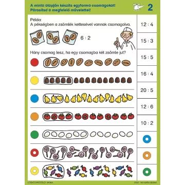 Logico Piccolo Matematica - Le fasi della divisione - .immagine