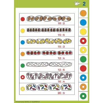 Logico Piccolo Matematica - Le fasi della divisione - .immagine