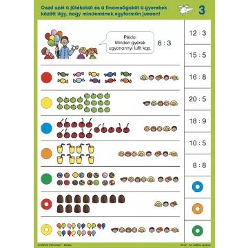 Logico Piccolo Matematica - Le fasi della divisione - .immagine