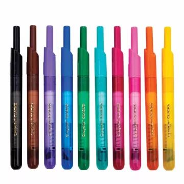 Crayola: lemosható, visszahúzható hegyű filctoll - 10 db-os - . kép