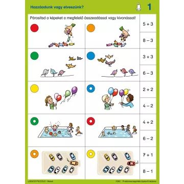 Logico Piccolo Matematica - Risoluzione di problemi passo dopo passo - in ungherese - .immagine