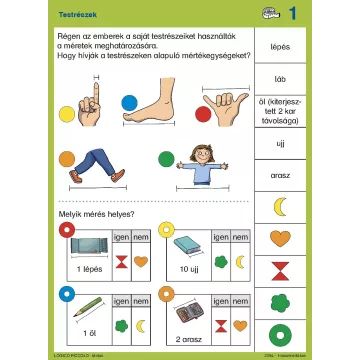 LOGICO Piccolo Matematica - Misure di lunghezza - in ungherese - .immagine