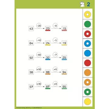 Logico Piccolo Matematica - Addizioni e sottrazioni fino a 100, parte 2 - .immagine