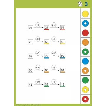 Logico Piccolo Matemática - Adição e subtração até 100, parte 2 - .Imagem