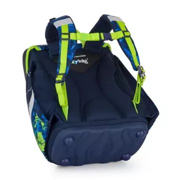 Set zaino scuola Premium Light con motivo calcio - 3 pezzi - .immagine
