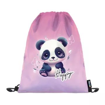 Zestaw szkolny Premium z motywem pandy – 3‑częściowy - .zdjęcie 