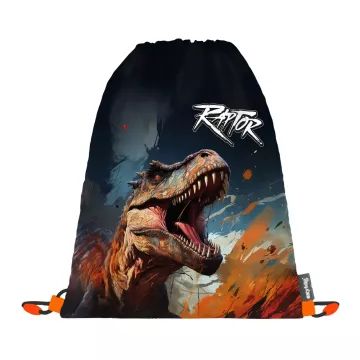 Set zaino scuola Oxy Go con dinosauri - 3 pezzi - .immagine