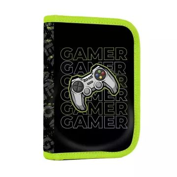 Gamer mintás Oxy Sherpy iskolatáska szett 1-3. osztályosoknak - 4 db-os - . kép